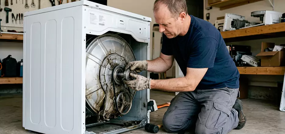 Washer Tub Bearing Replacement in Woburn